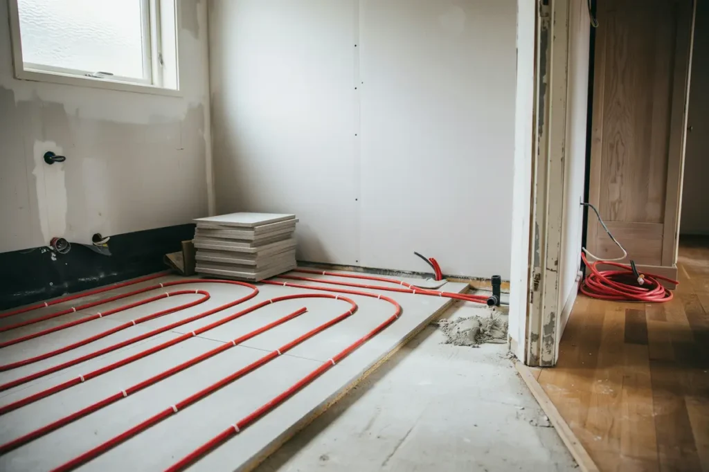 golvv rme i badrum och hall praktiska r d om val installation och kostnad f r villa gare